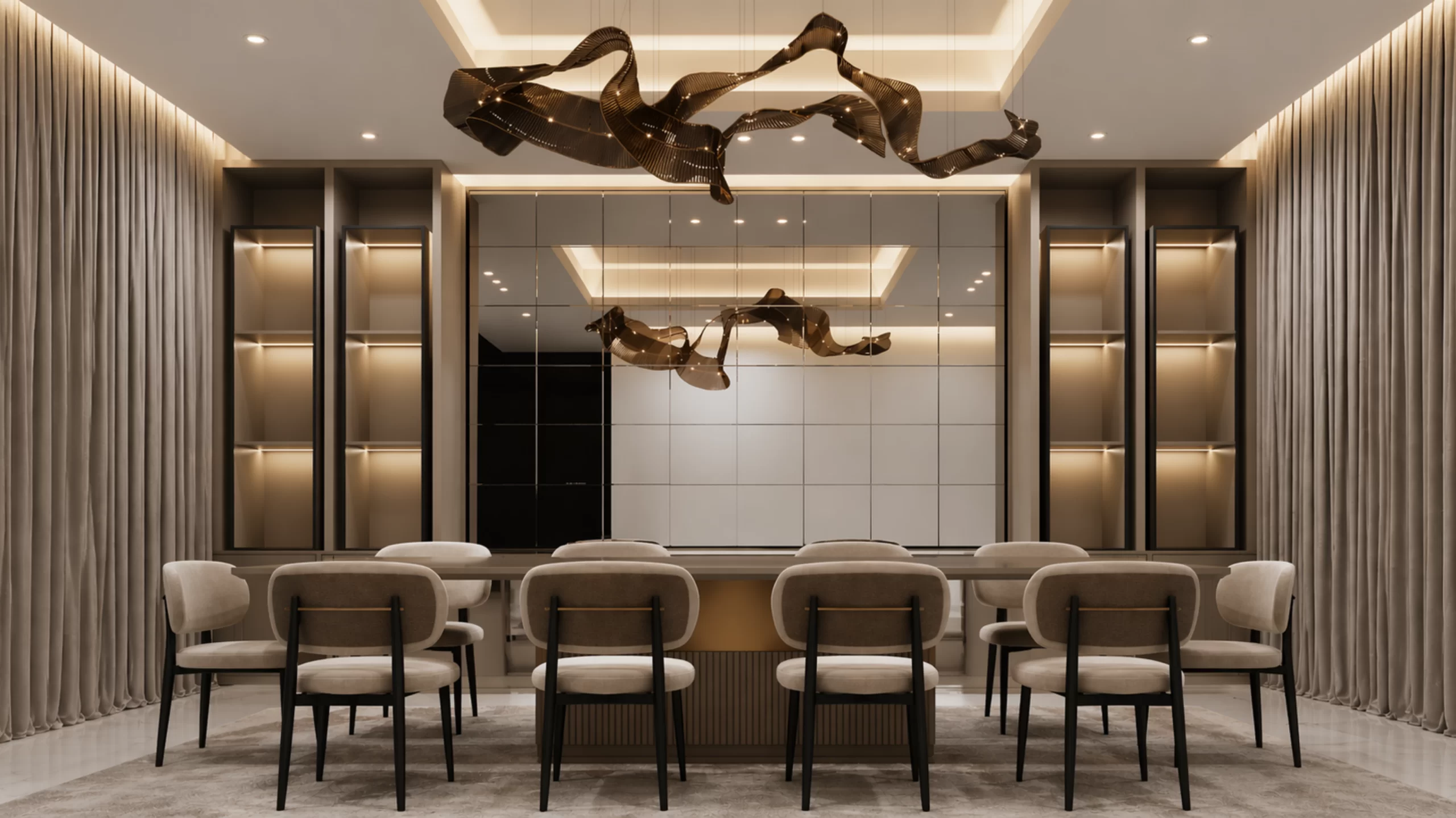 Luxury dining room