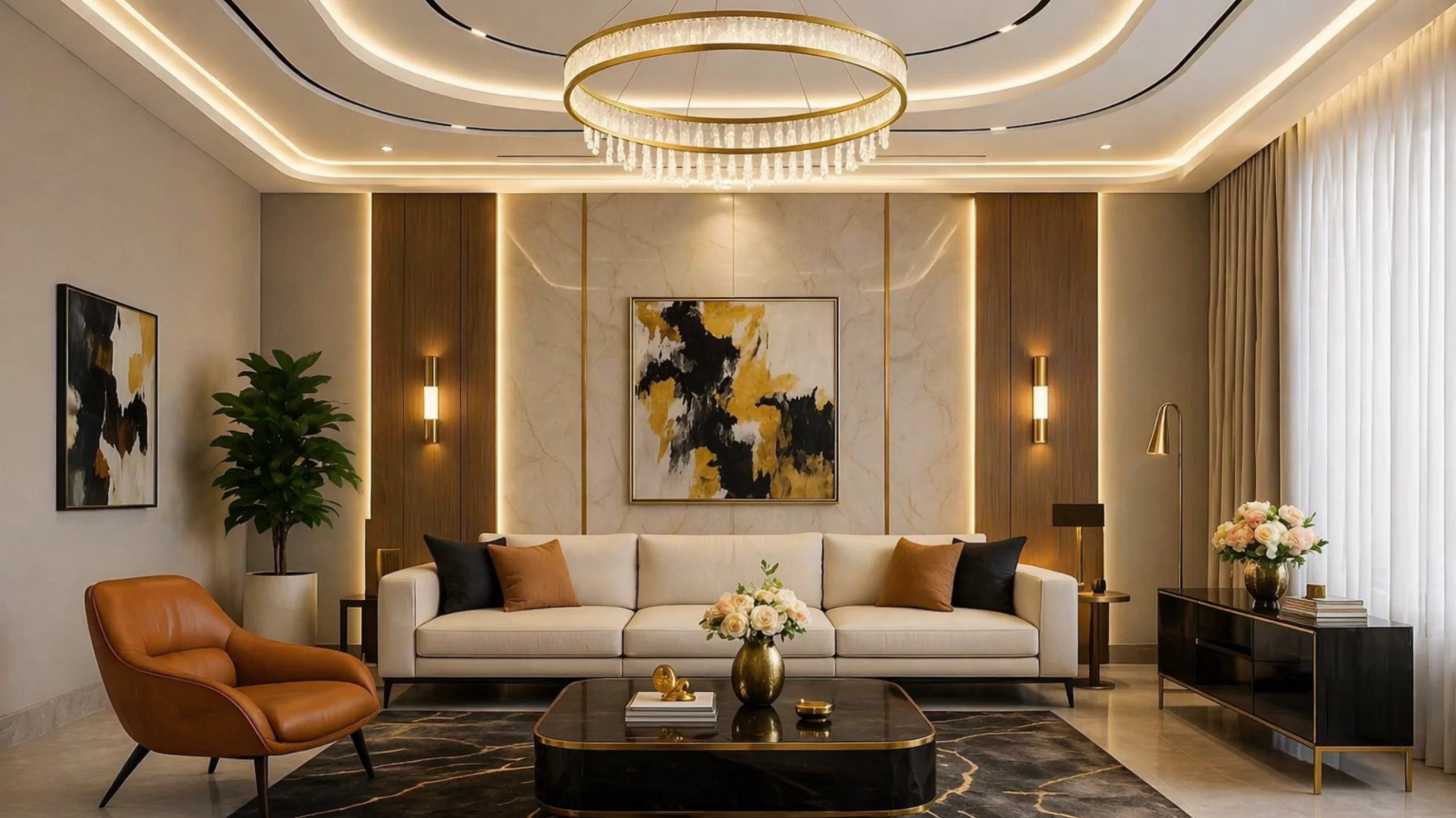 Luxury living room